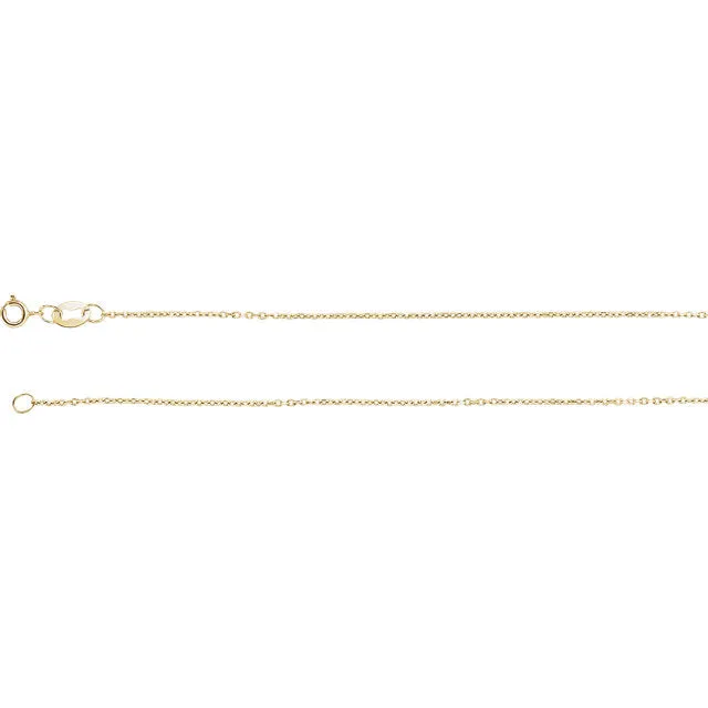 14K Gold Hammered 3-D Heart Pendant
