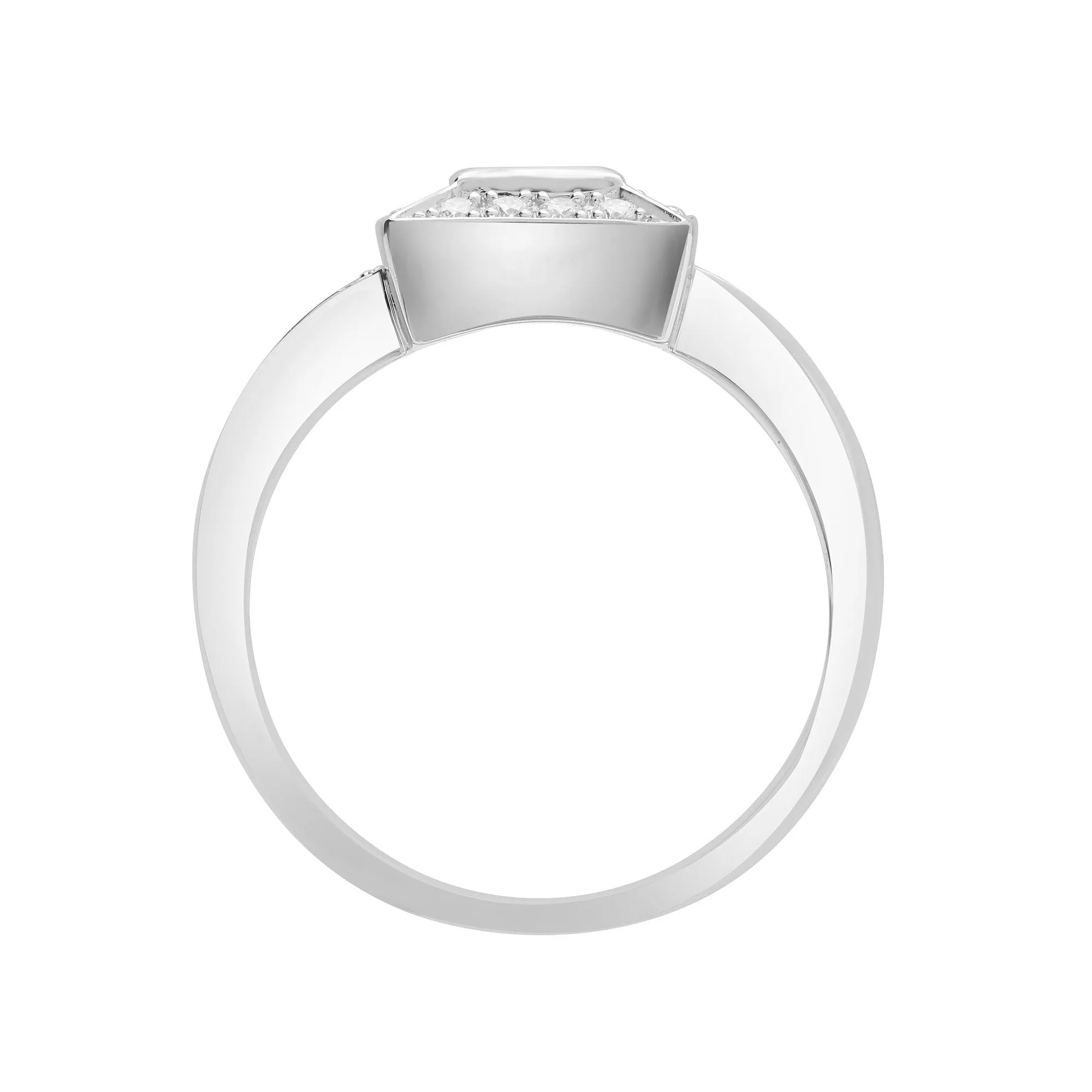 18ct White Gold Diamond Ring