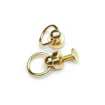 3/8" Ring with Screw-On Stud