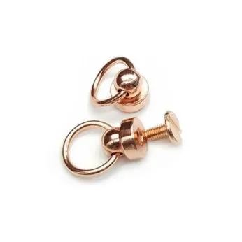 3/8" Ring with Screw-On Stud
