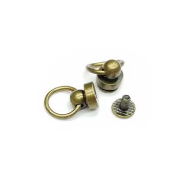 3/8" Ring with Screw-On Stud