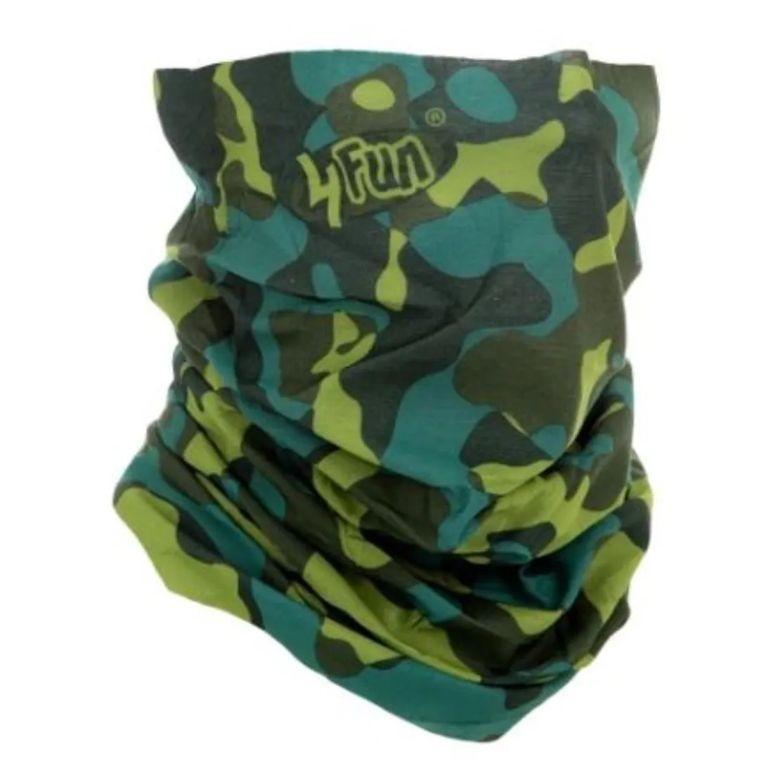 4FUN MULTIFUNCTIONAL SCARF POLARTEC CAMU GREEN