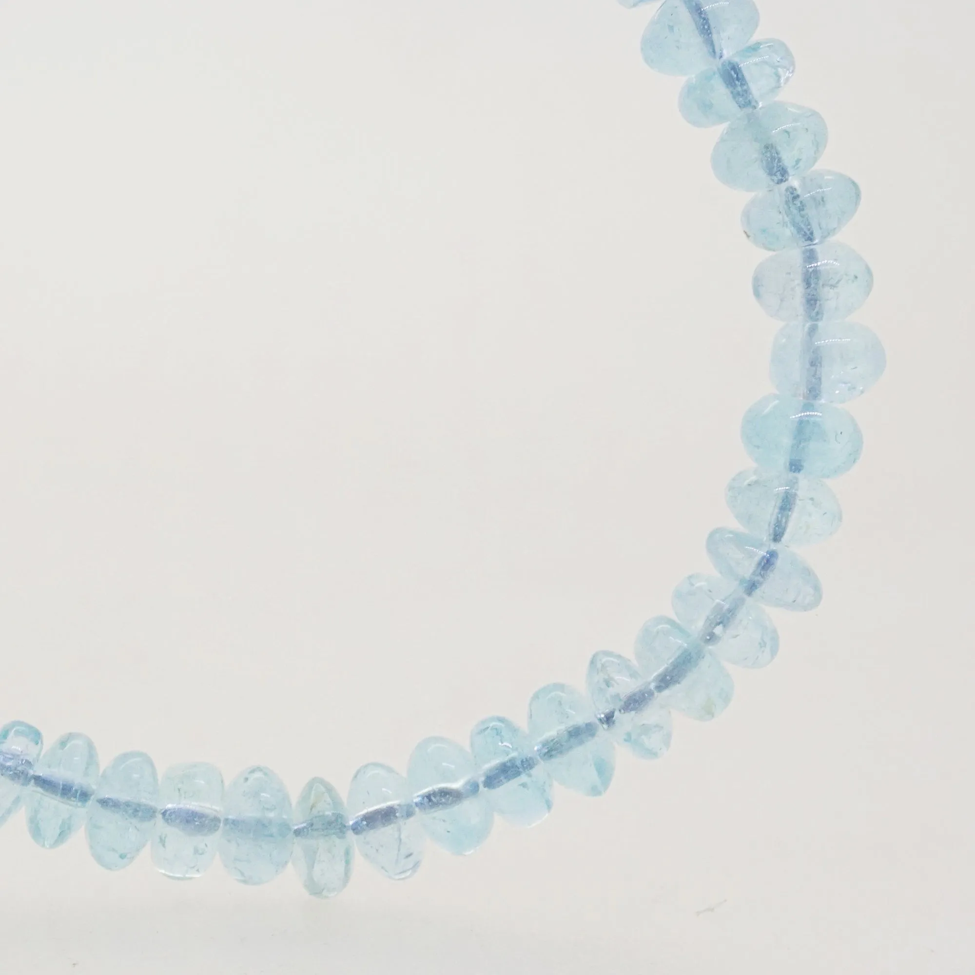 A-Grade Blue Topaz Rondelle