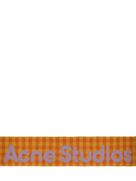 Acne Studios   Veda Hero wool &amp; nylon scarf 