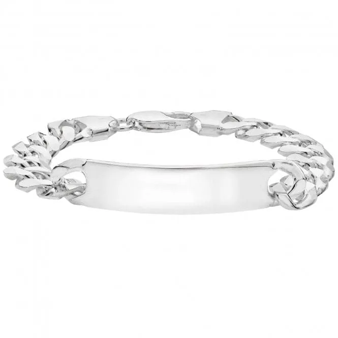Acotis Silver Bracelet Gents Curb Id G2113