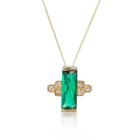 Audrey Green Necklace