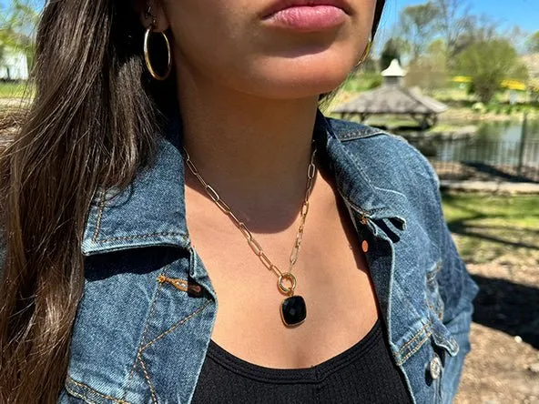 Black Onyx Infinity | Square