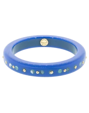 Blue and Green Bakelite Bangle