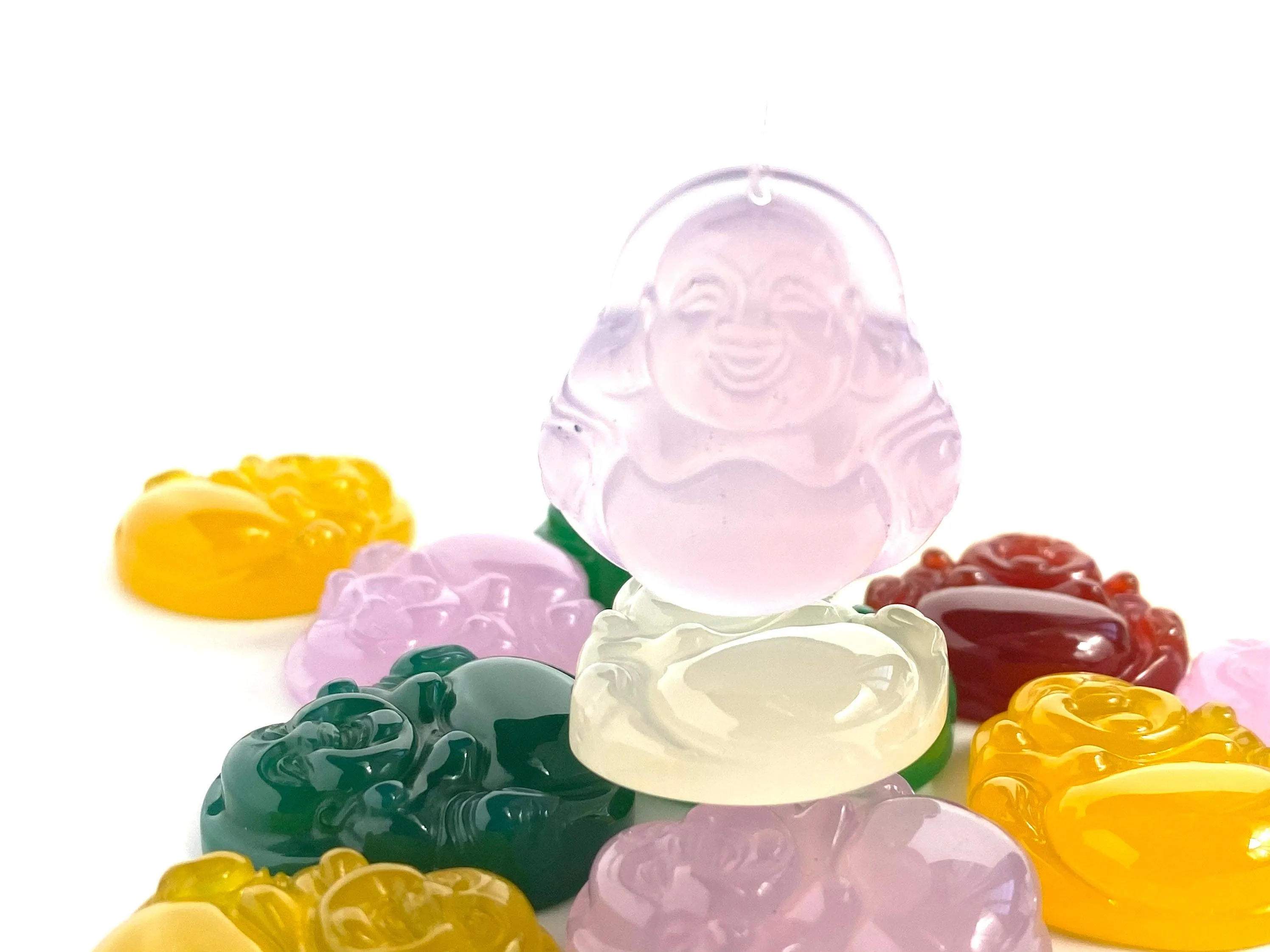 Buddha jade bead, SKU# BG 8J