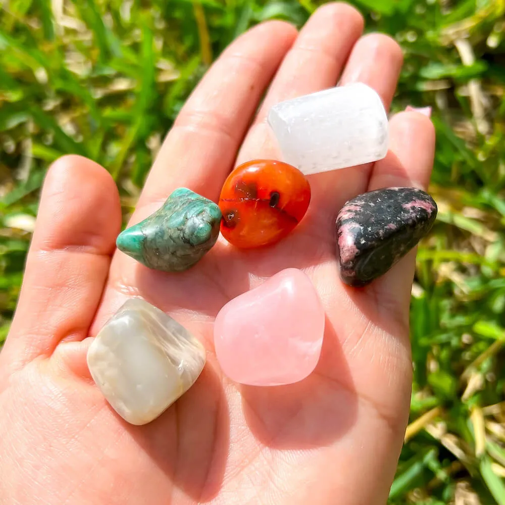 Cancer Birthstones Crystal Set
