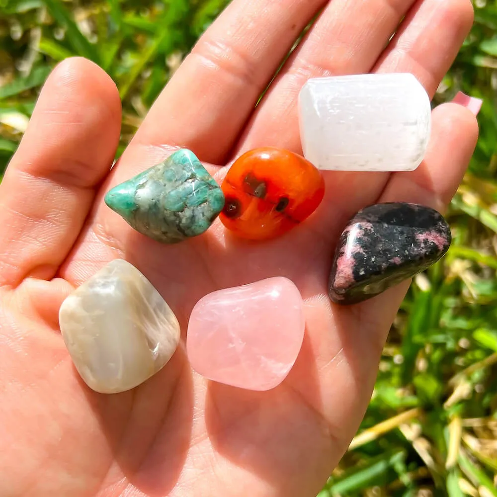 Cancer Birthstones Crystal Set