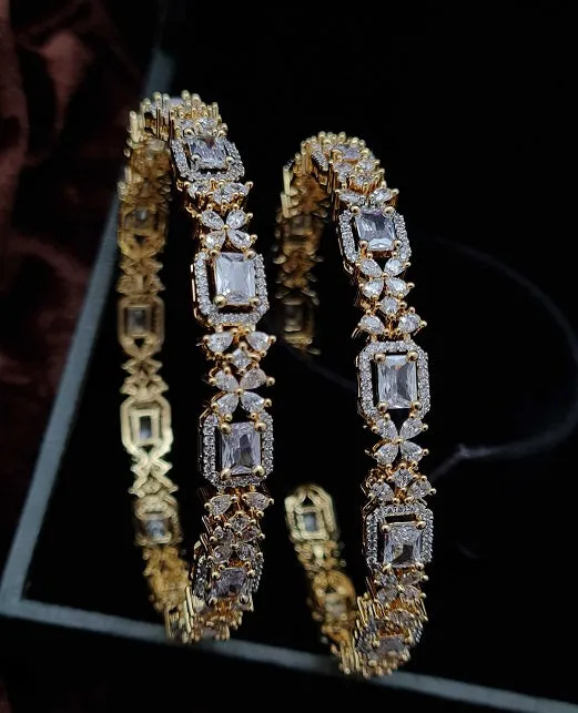 ELEGANT 2PC AD BANGLE SET