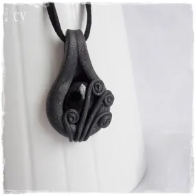 Elven Black Pendant