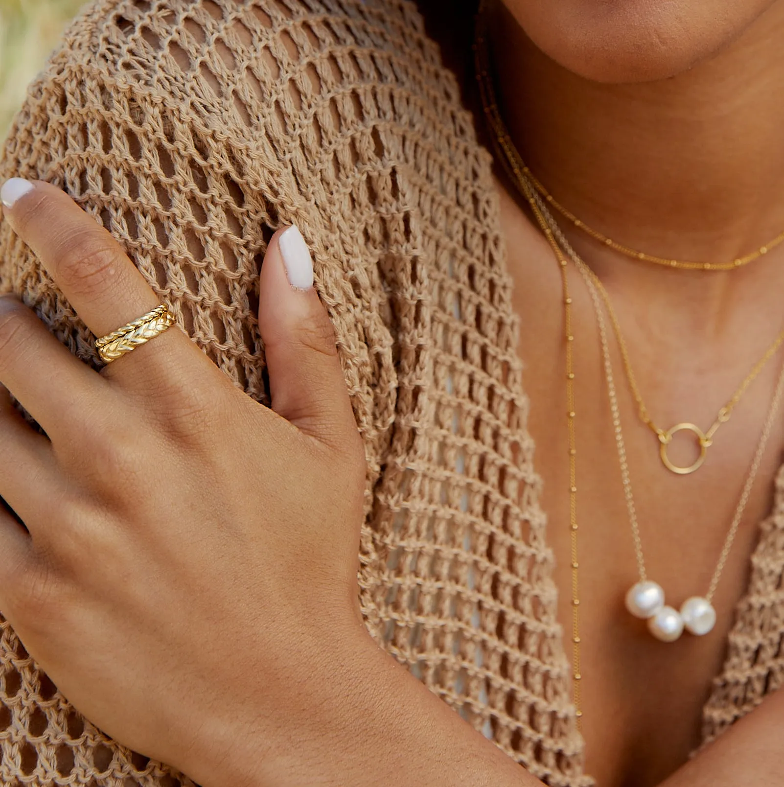 Everyday Woven Band Ring