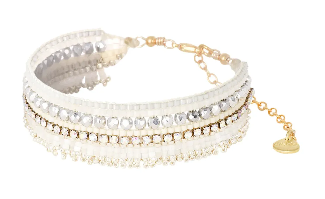Flecos Bracelet Silver