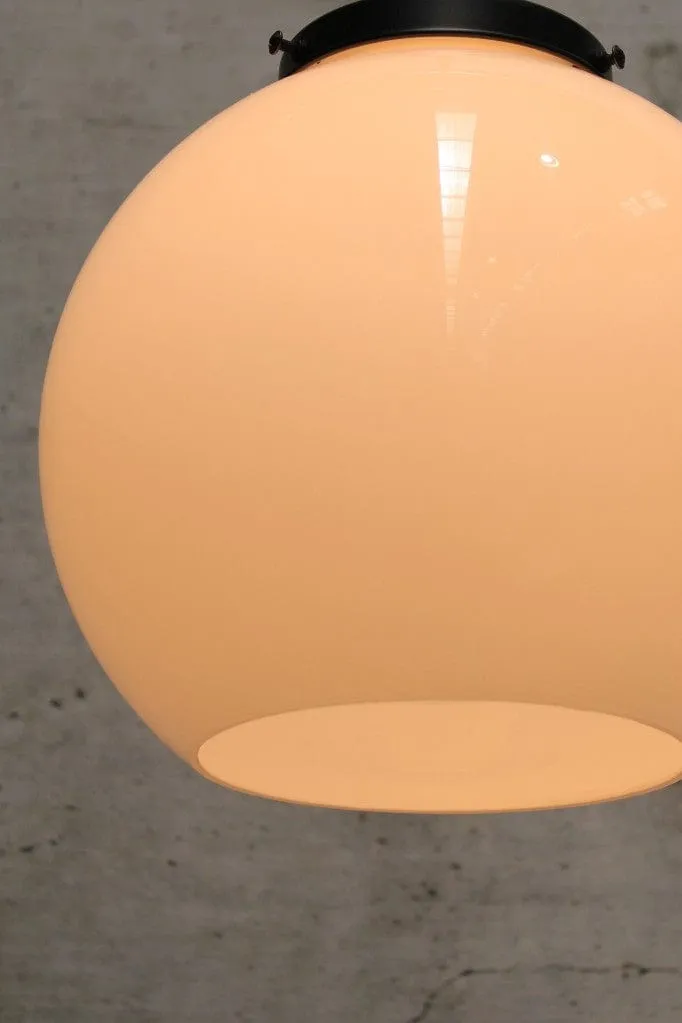 Glass Ball Rise & Fall Pendant Light