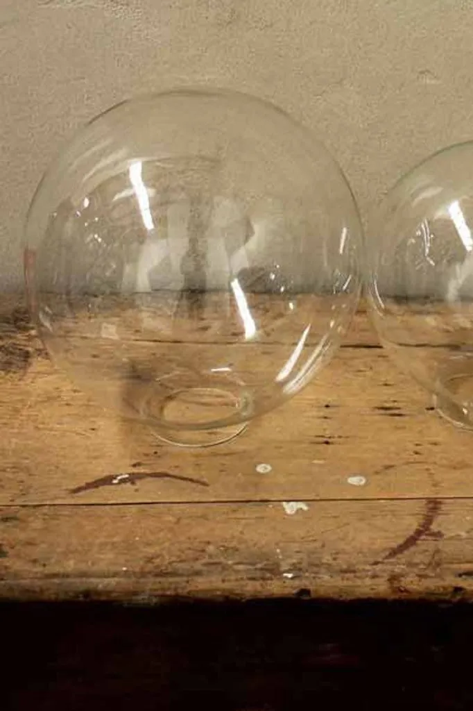 Glass Ball Rise & Fall Pendant Light