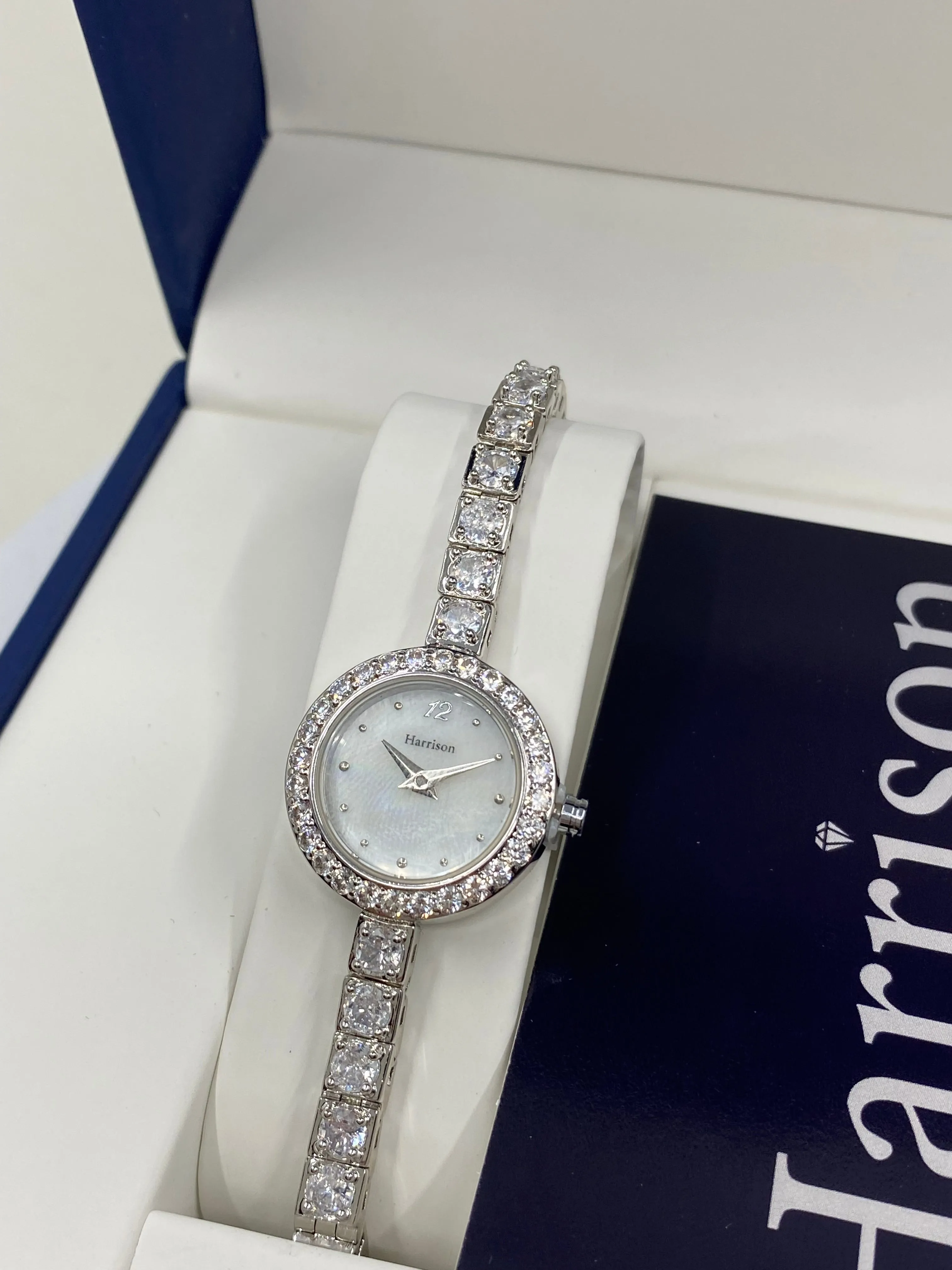Harrison Watch & Bracelet Set (4mm) - Silver