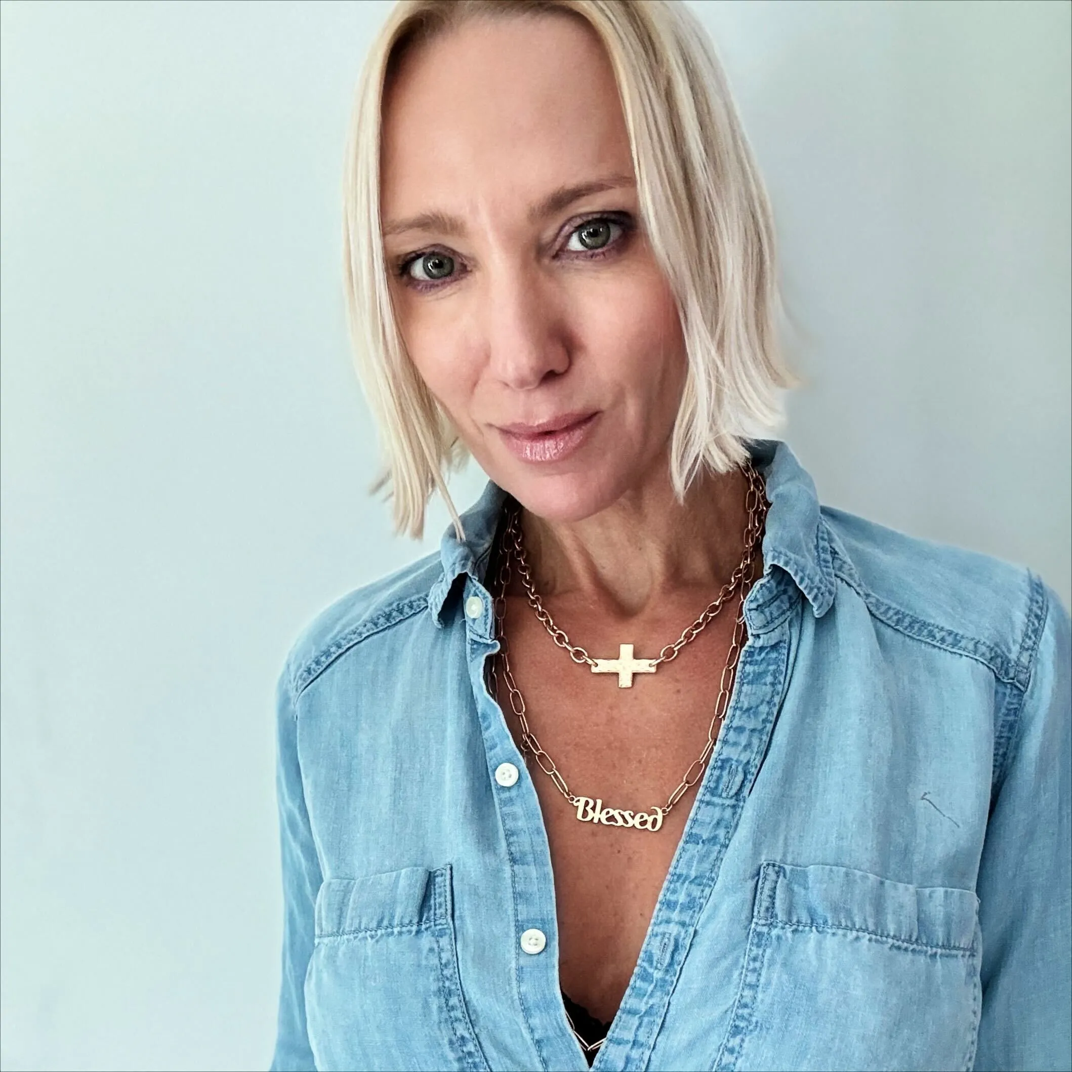 HAVE FAITH | CROSS | Midi Choker