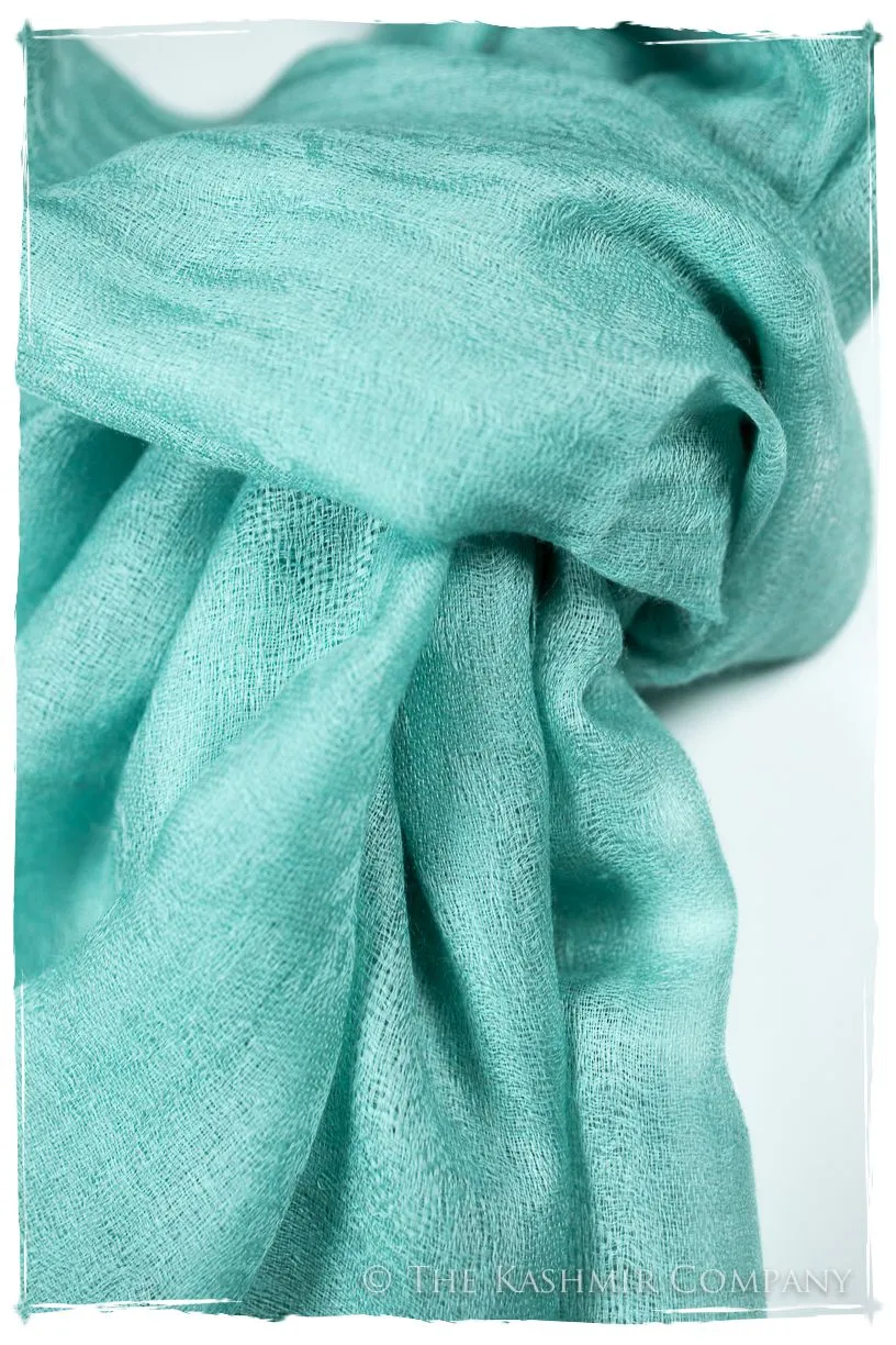 Jacquard Paisley Aquarius Cashmere Scarf