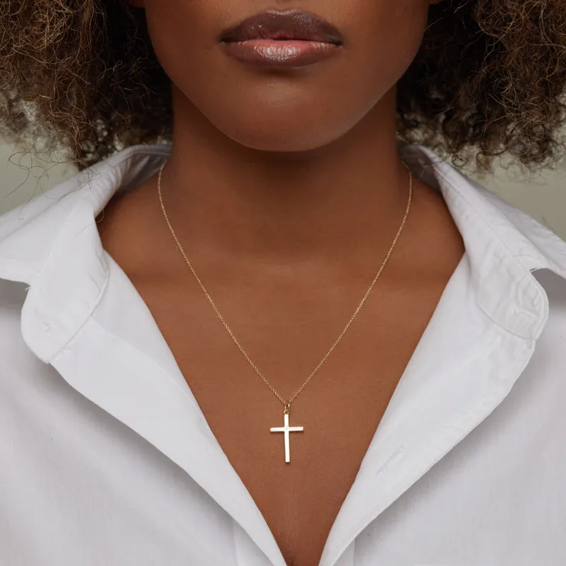 Large Cross Necklace