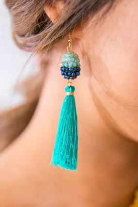 Love Poem Tassel Earrings
