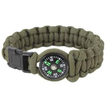 Paracord Compass Bracelet