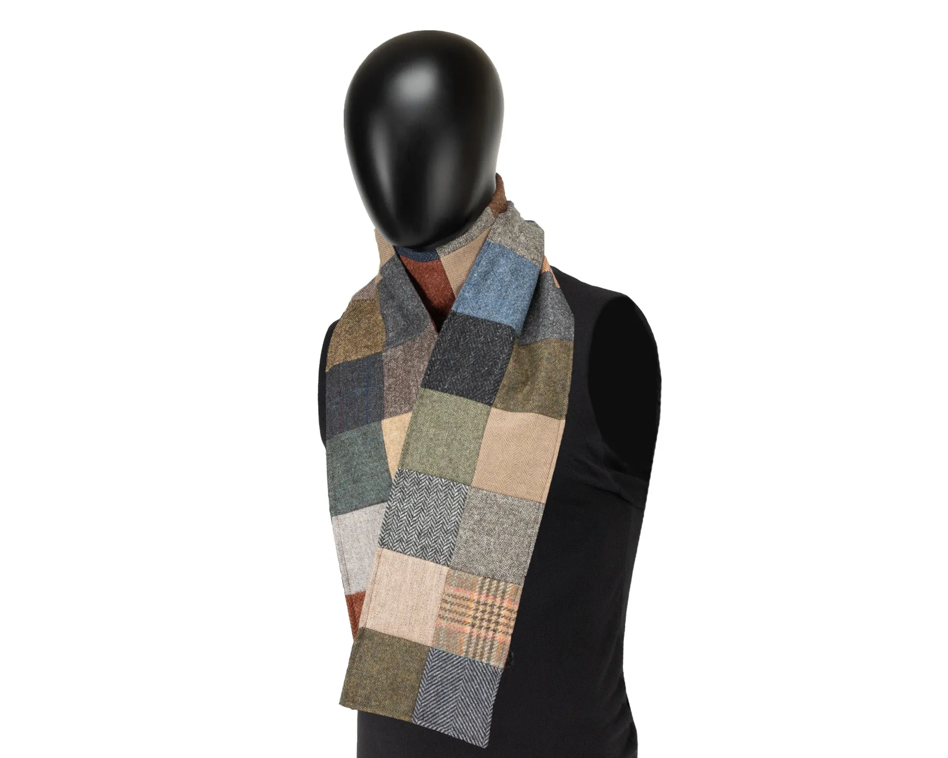 Patchwork & Corduroy Scarf