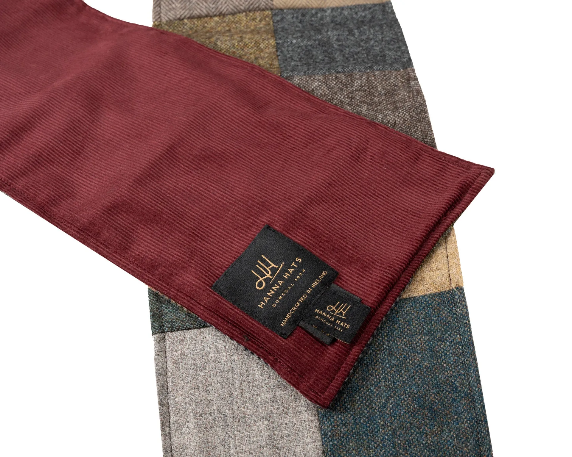 Patchwork & Corduroy Scarf