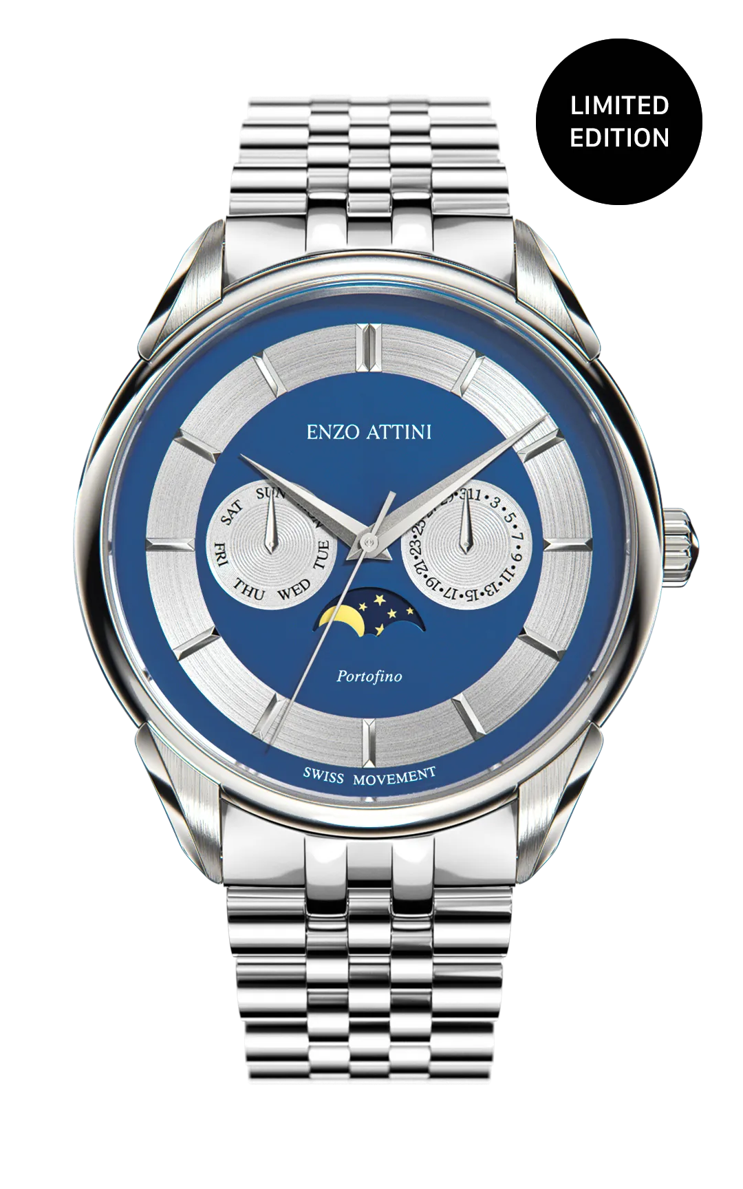 Portofino - President Bracelet / Swiss Movement