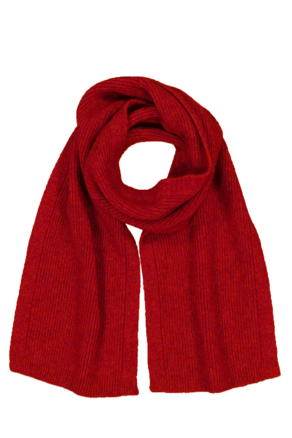 Possum Merino Fine Rib Scarf
