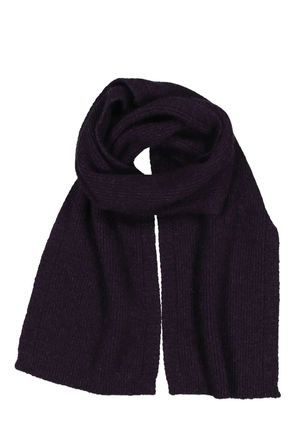 Possum Merino Fine Rib Scarf