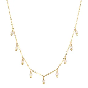 Rain Choker Necklace ~ Moonstone