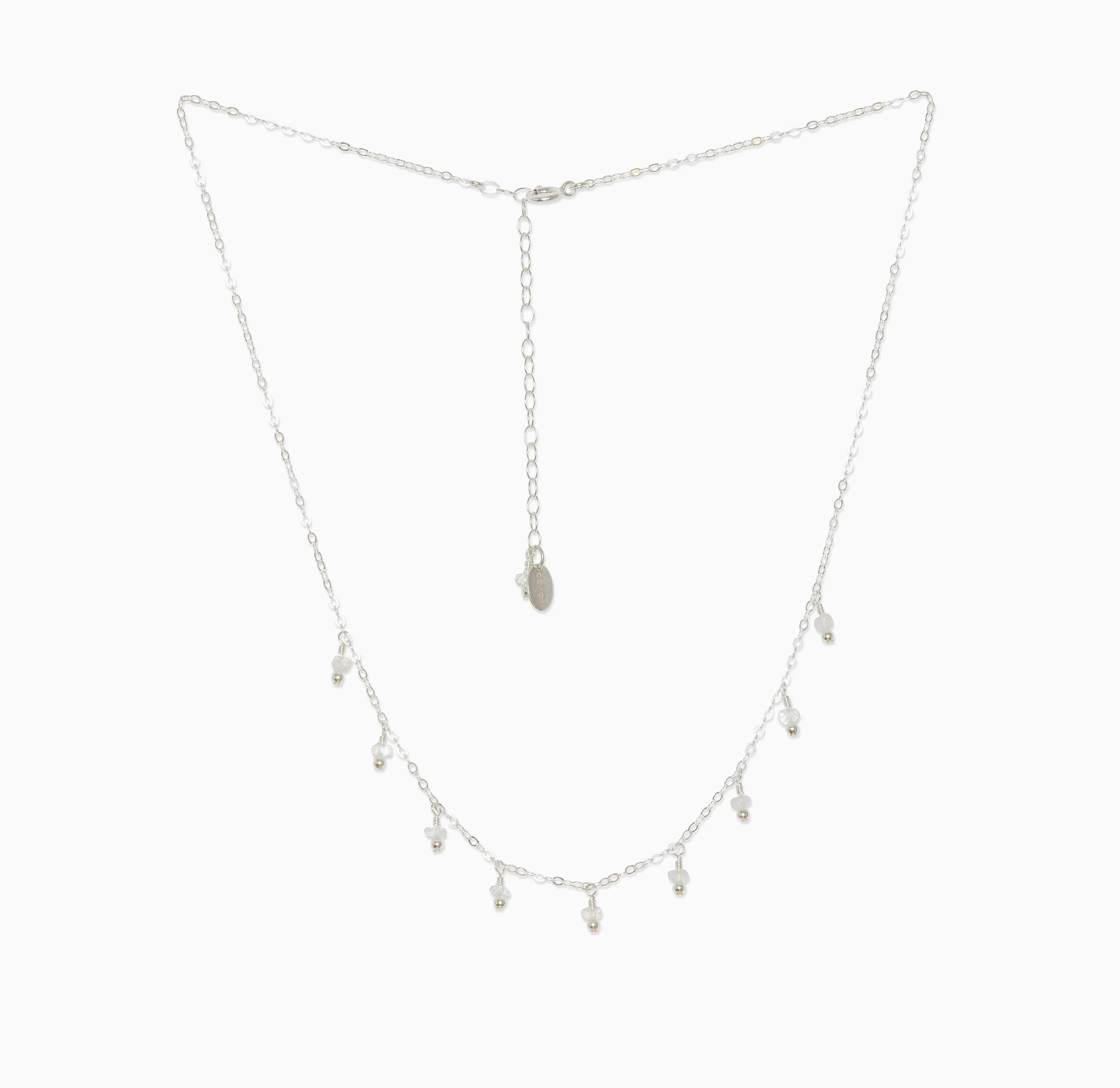 Rain Choker Necklace ~ Moonstone
