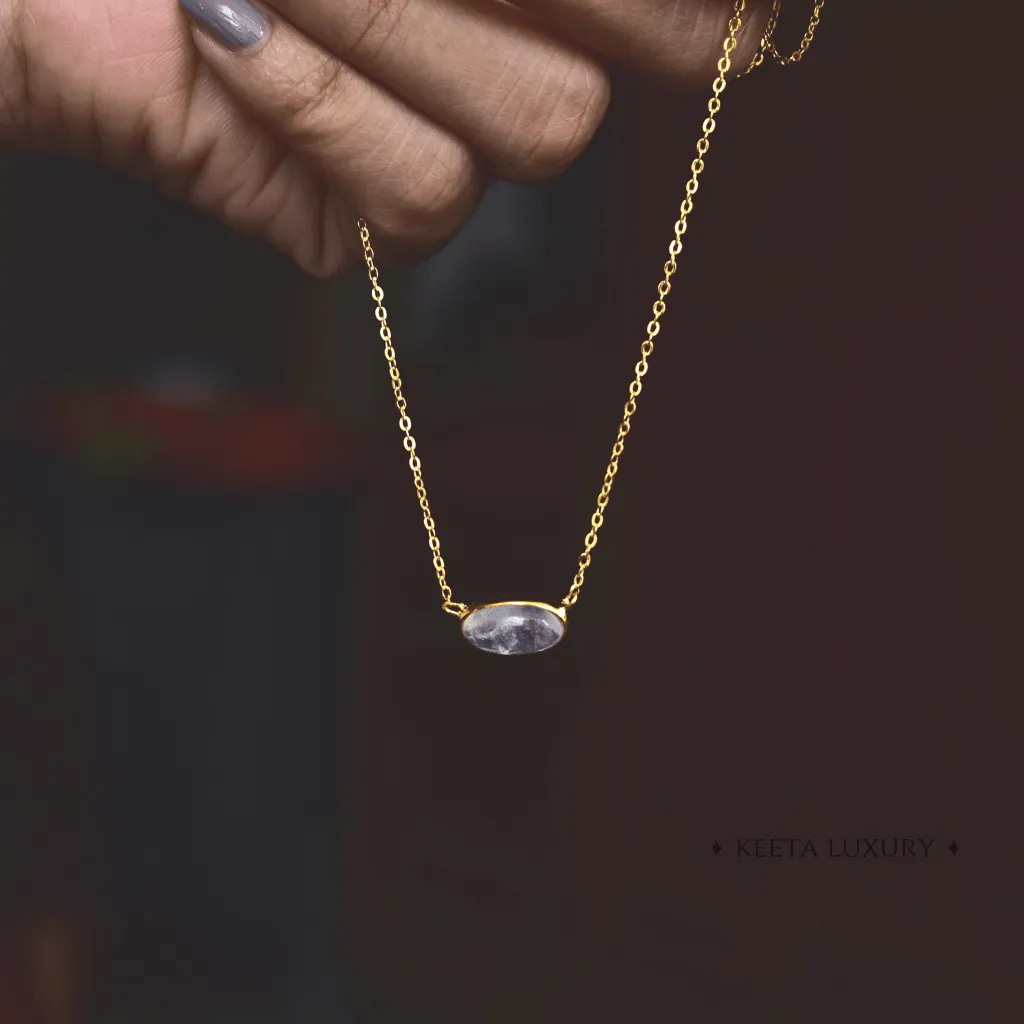 Rainbow Bright - Moonstone Necklace
