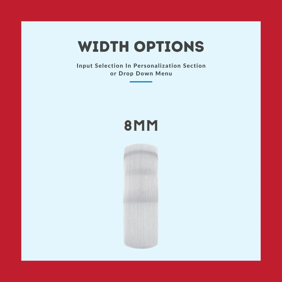REDEMPTION | IRON Wood, White Tungsten Ring, Brushed, Domed