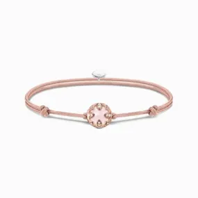 Rose Gold Plated Nylon Quartz Bracelet A2122-816-40