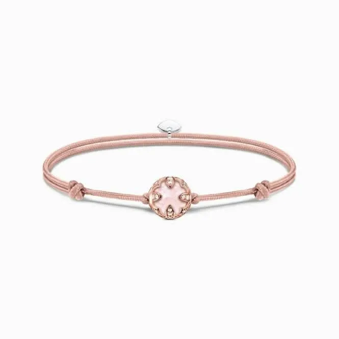 Rose Gold Plated Nylon Quartz Bracelet A2122-816-40