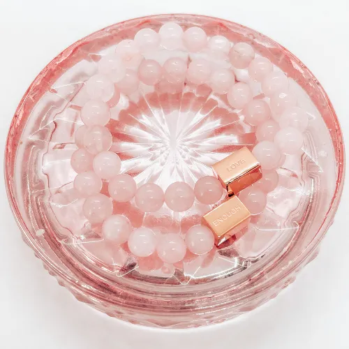 Rose Quartz Crystal Bracelet