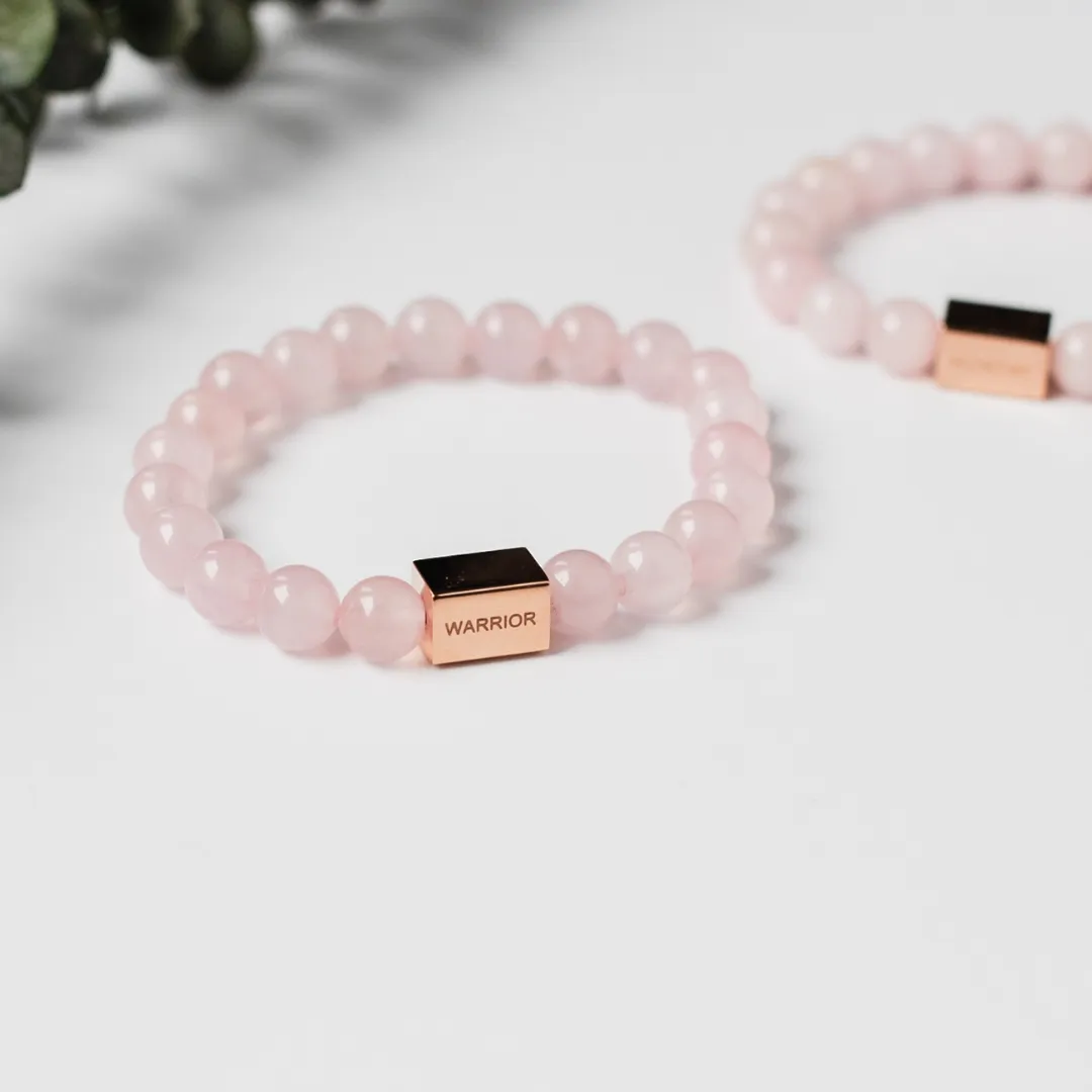 Rose Quartz Crystal Bracelet