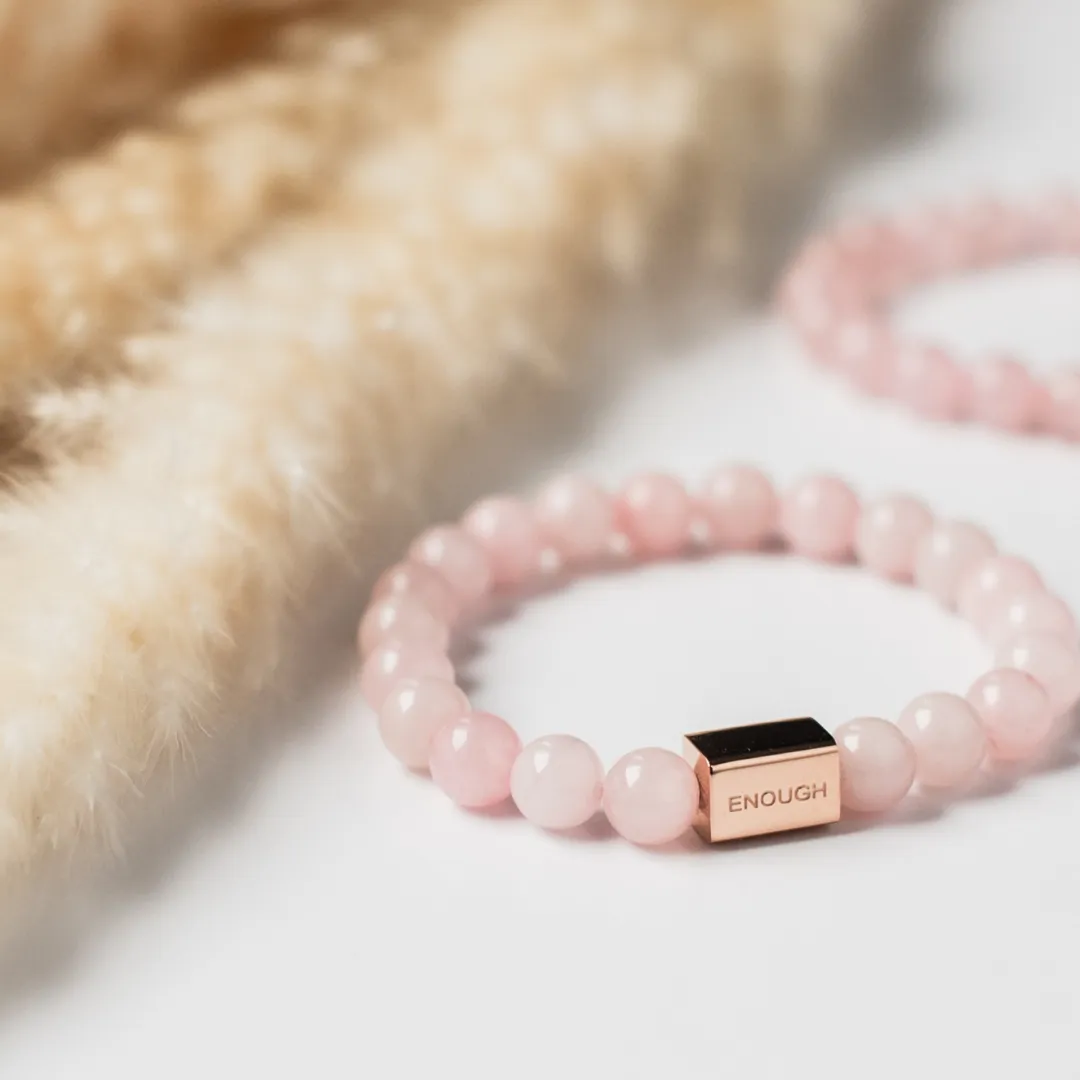 Rose Quartz Crystal Bracelet