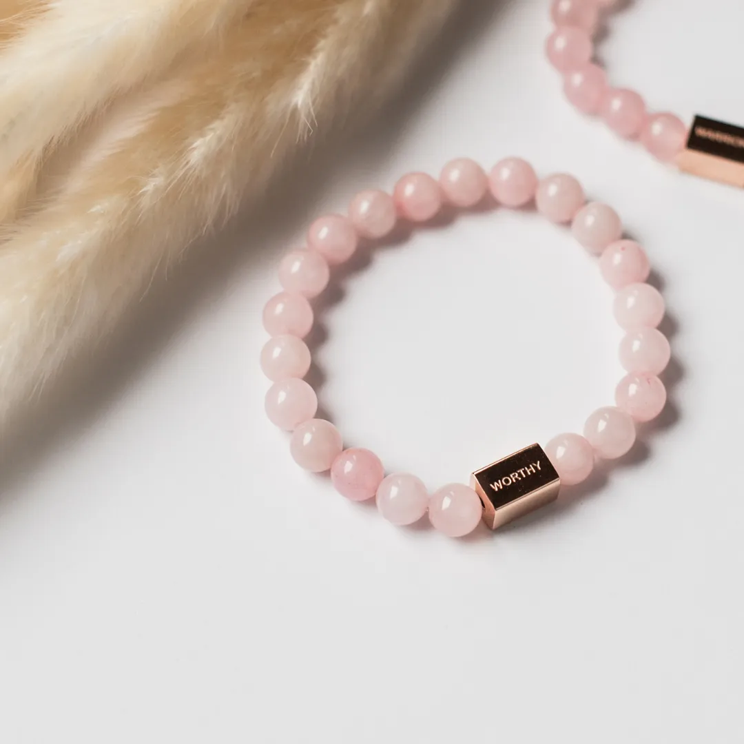 Rose Quartz Crystal Bracelet