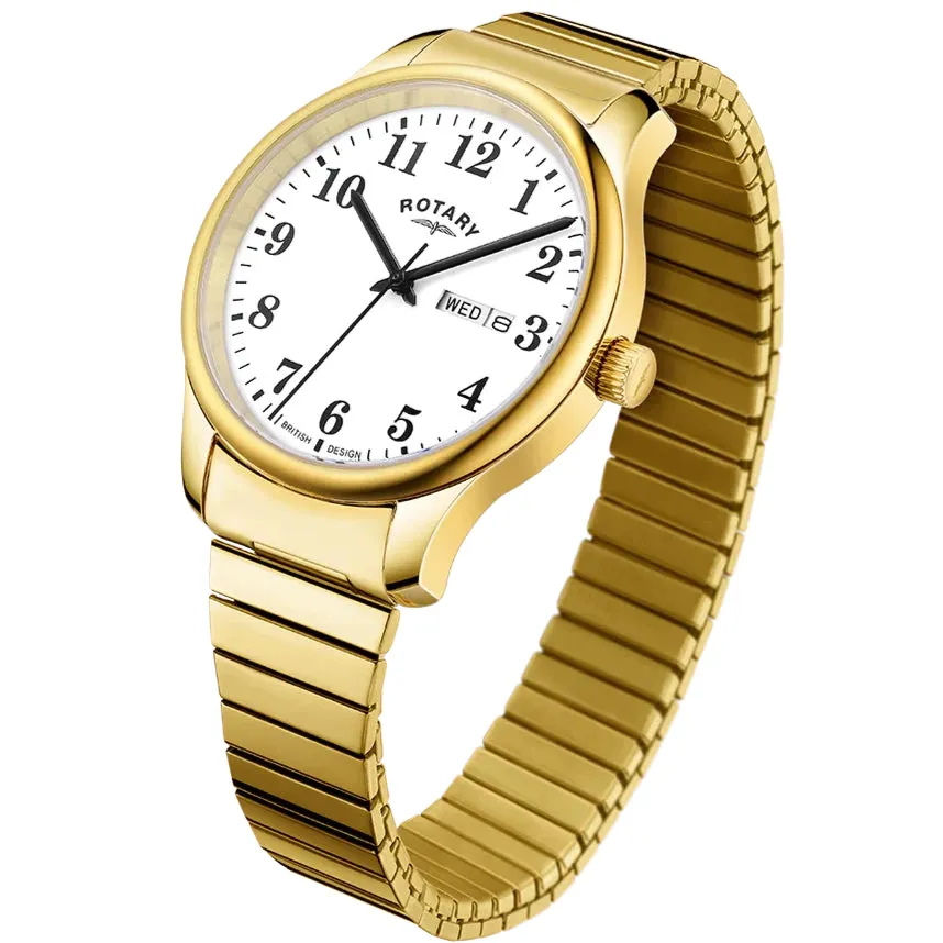 Rotary Expander Men's Gold GB05762/18