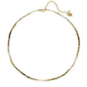 Sahara Choker Necklace ~ Moss Kyanite
