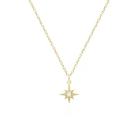 Starlight Gold Moonstone Necklace