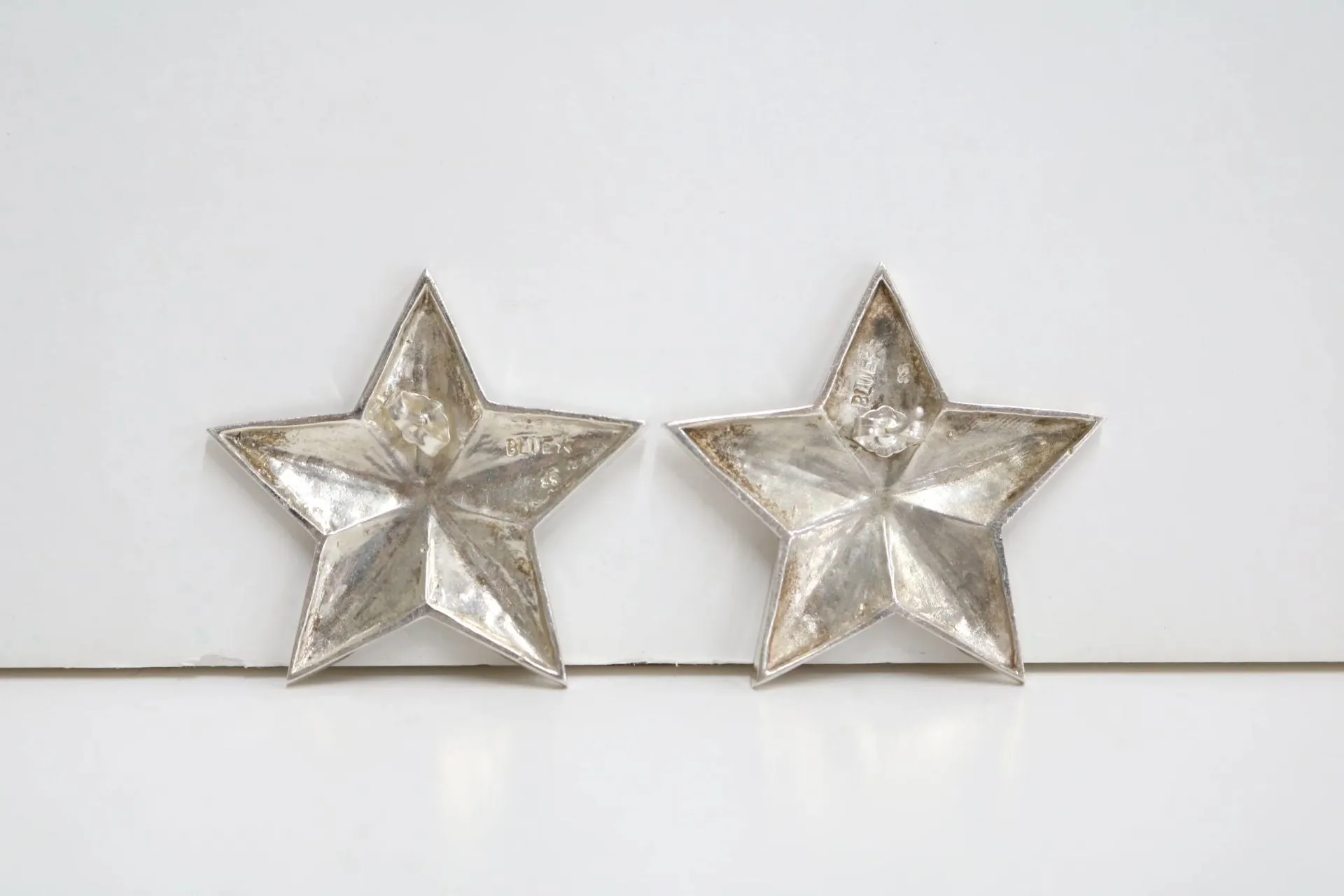 Sterling Silver Star Earrings
