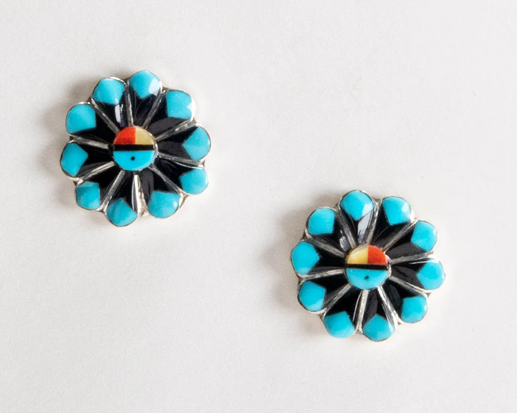 Sunface Rising Earrings