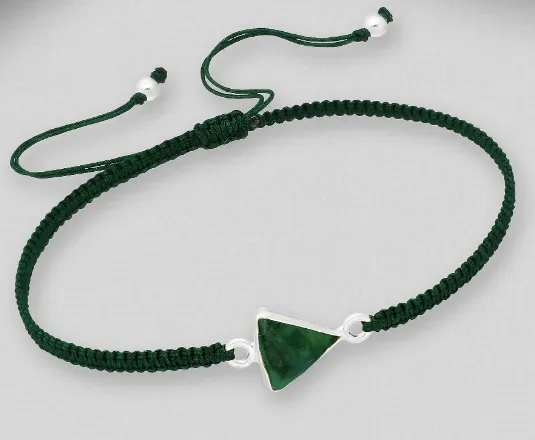 Triangle Gemstone Bracelet