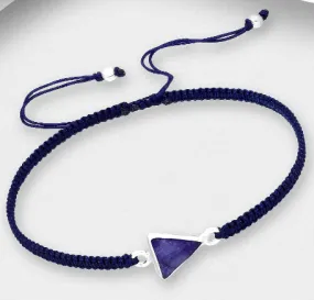 Triangle Gemstone Bracelet