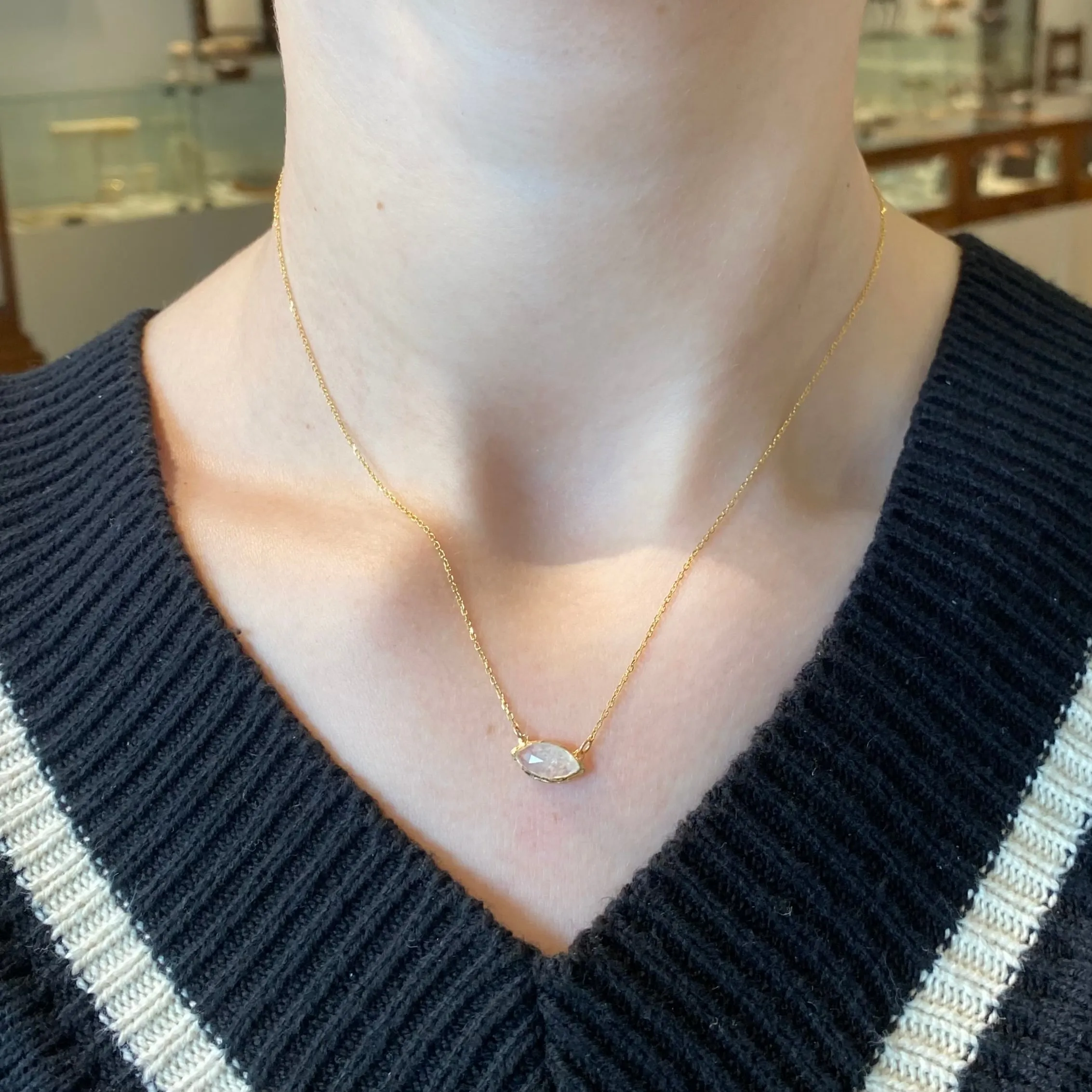 Tribe Moonstone Necklace